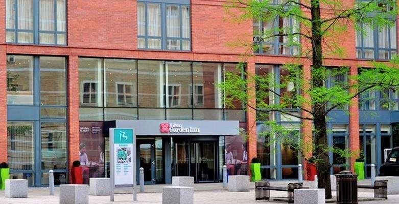 Hilton Garden Inn Birmingham Brindley Place Exteriör bild